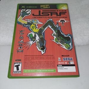 Microsoft Xbox Jet Set Radio Future And Sega Gt 2002